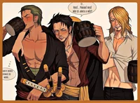 Luffy zoro ysanji 