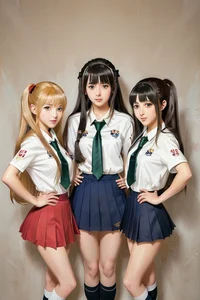 Seductive bully gang