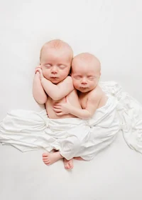 Newborn brothers