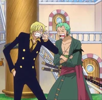 Sanji and Zoro