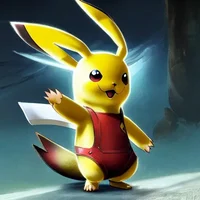 Wrestling Pikachu