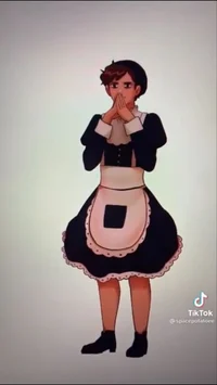 Wilbur as a princess