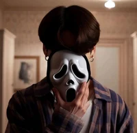 Jungkook ghost face 