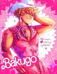 Bakugo barbie 