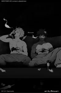 Dabi and Hawks