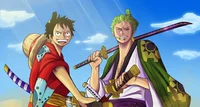Luffy and Zoro
