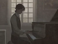 Sad pianist