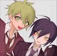 Rantaro and Shuichi