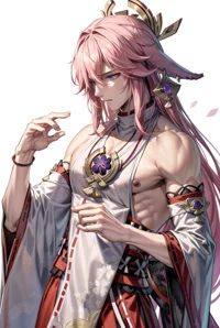 Male Yae Miko 