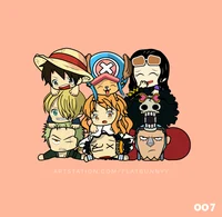 Chibi One Piece Crew