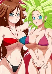 Androide 21 y Kefla 