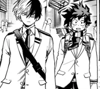 Shoto and Deku