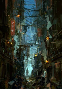 Abandoned district