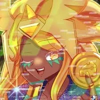 Golden cheese cookie