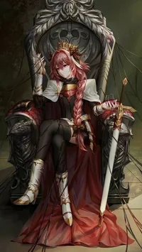 Gorgeous demon queen