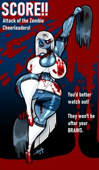 Zombie cheerleaders