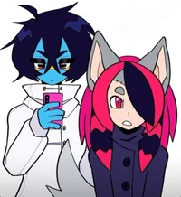Rikki and Puppet