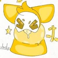Gold slime pup