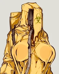 Hazmat lady