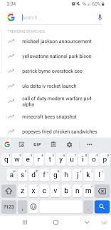 Search history 
