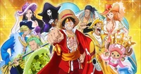 Luffy y sus nakamas