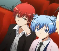 Karma and Nagisa 