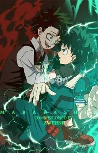 Izuku y villano Deku