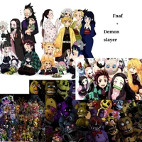 Fnaf e Demon Slayer 