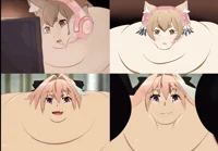 Obese Anime World 