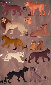 Lion pride