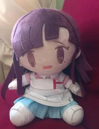 Mikan as a plushie