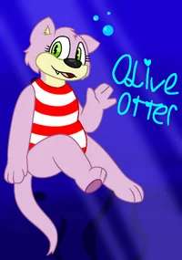 Olive the otter