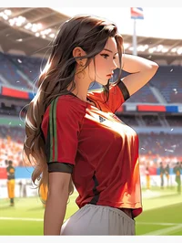 famous soccer girl