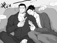 Sakazuki and Kuzan