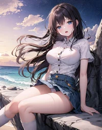 Ninera joven y bella