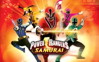 Pawer ranger samurai