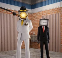 Белый колонк мэн