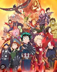 Mha x avengers au