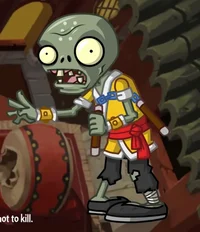 Nunchuck Monk Zombie