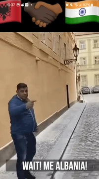 Me Albania be carefu