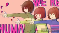 Frisk Kris e Chara