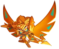 Golden cheese cookie