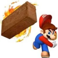 Mario Throws A Brick