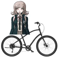 Chiaki and Bike