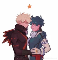 Izuku and Katsuki 