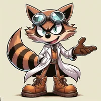 Ratchet the raccoon