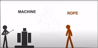 Machine vs Rope