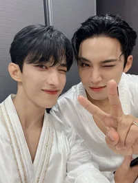 Dokyeom and Mingyu