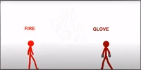 Fire vs Glove