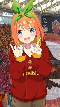 AS Roma girl roomate